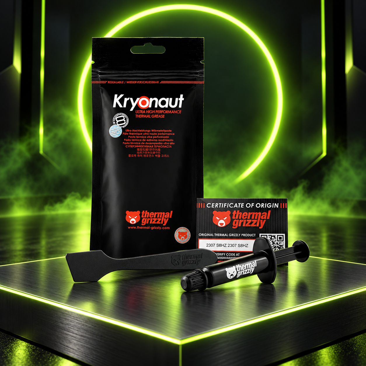 Thermal Grizzly Kryonaut Thermal Paste — 1g