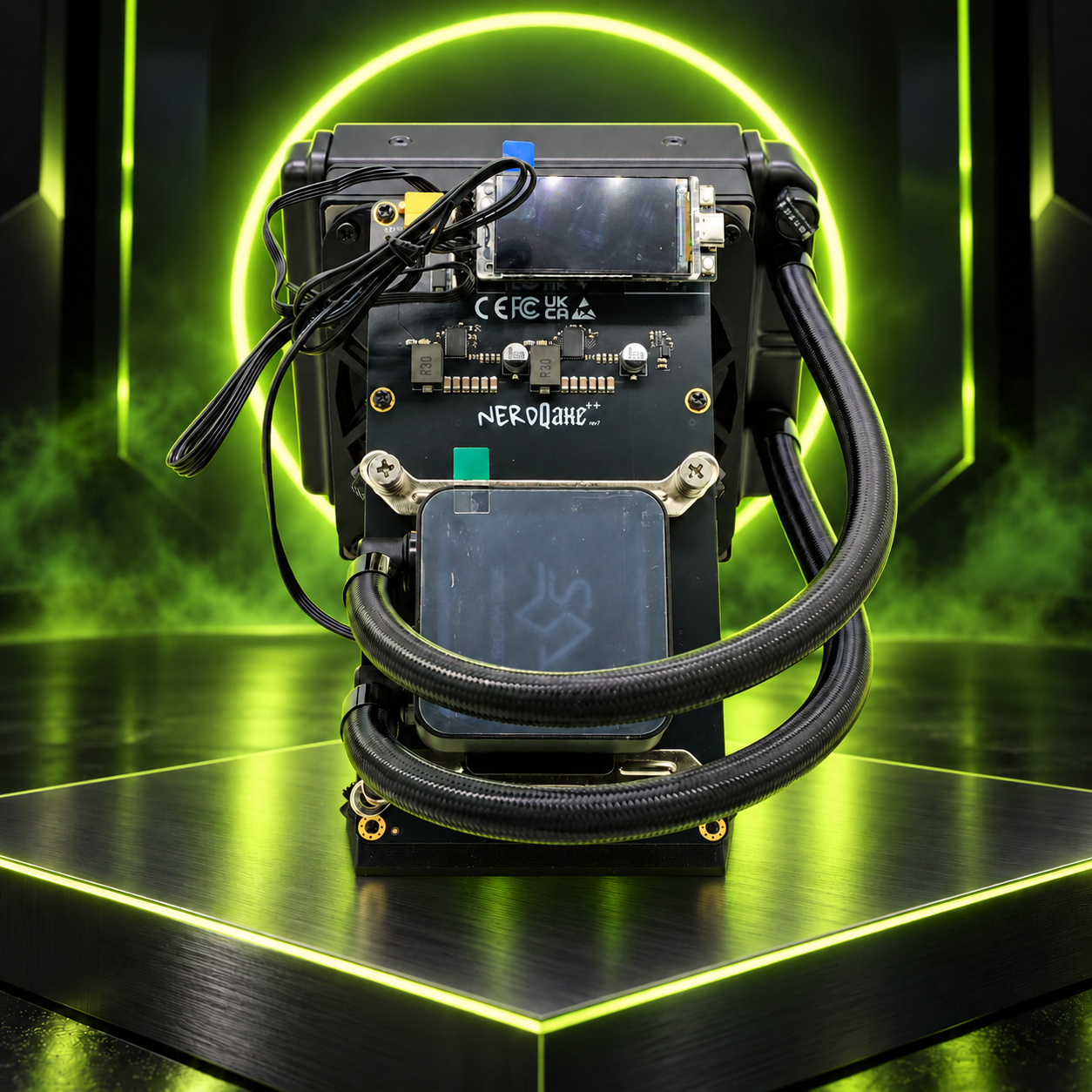 NerdQaxe++ Rev7 Hydro